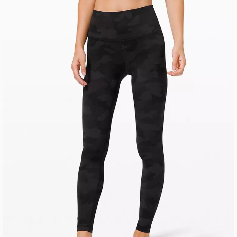 LULULEMON Wunder Under mid rise 28” EUC